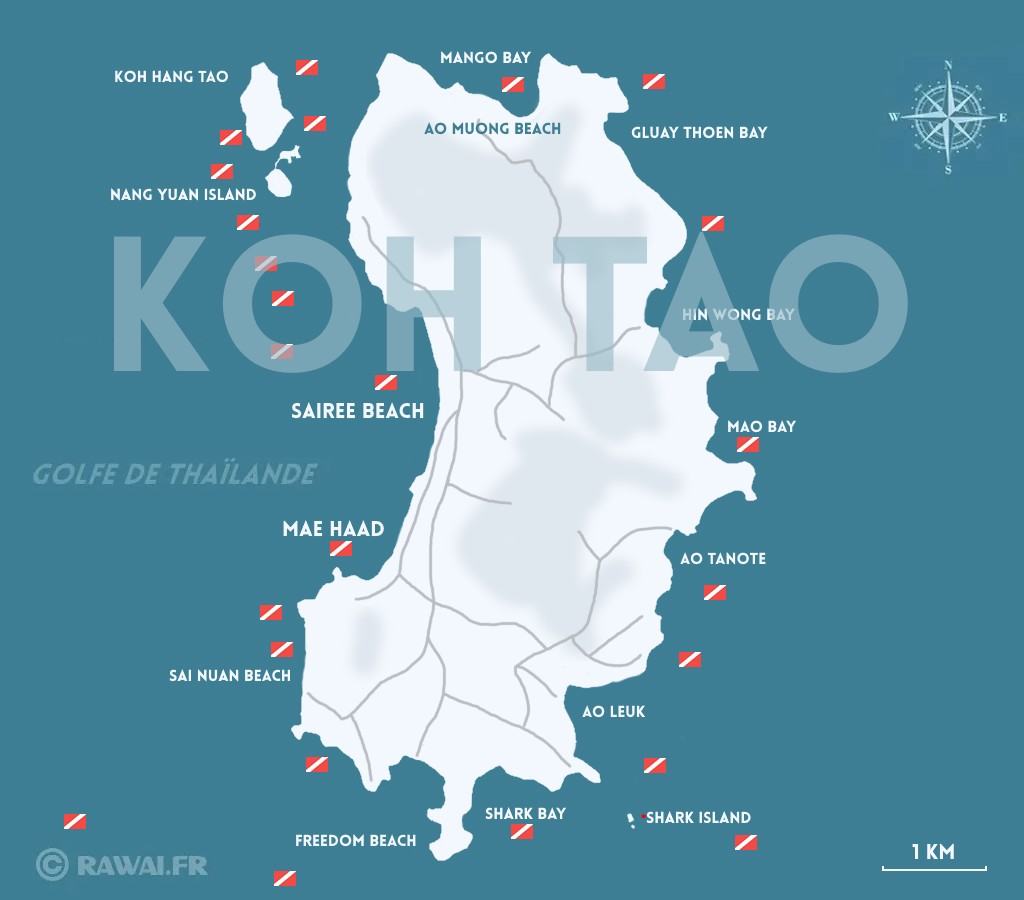 KOH TAO GOLFE DE THAILANDE